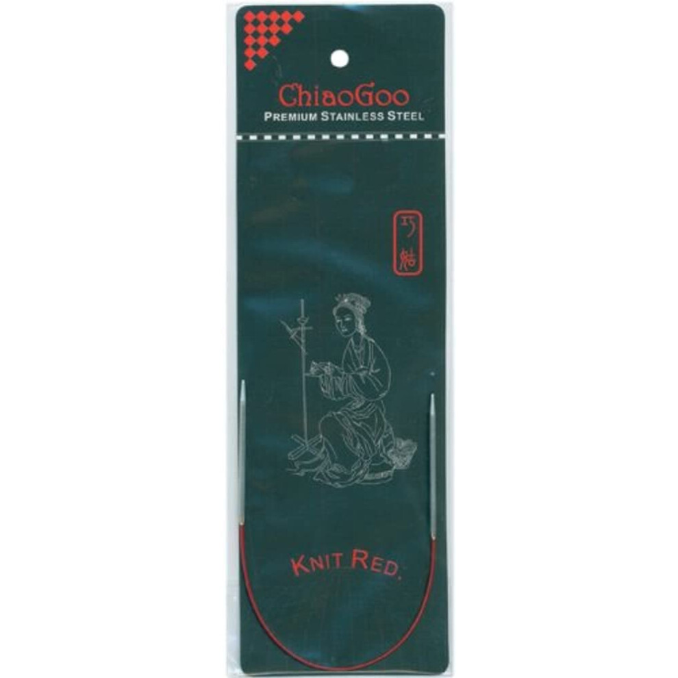 Chiaogoo 9-Zoll-Rundstricknadeln Der Red Line, 3/3,25 Mm-image