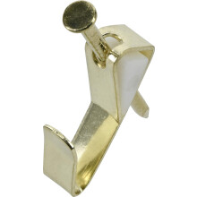OOK 50606 ReadyNail Picture Hangers Reusable Art Hooks Brass 10lbs (30 Set)
