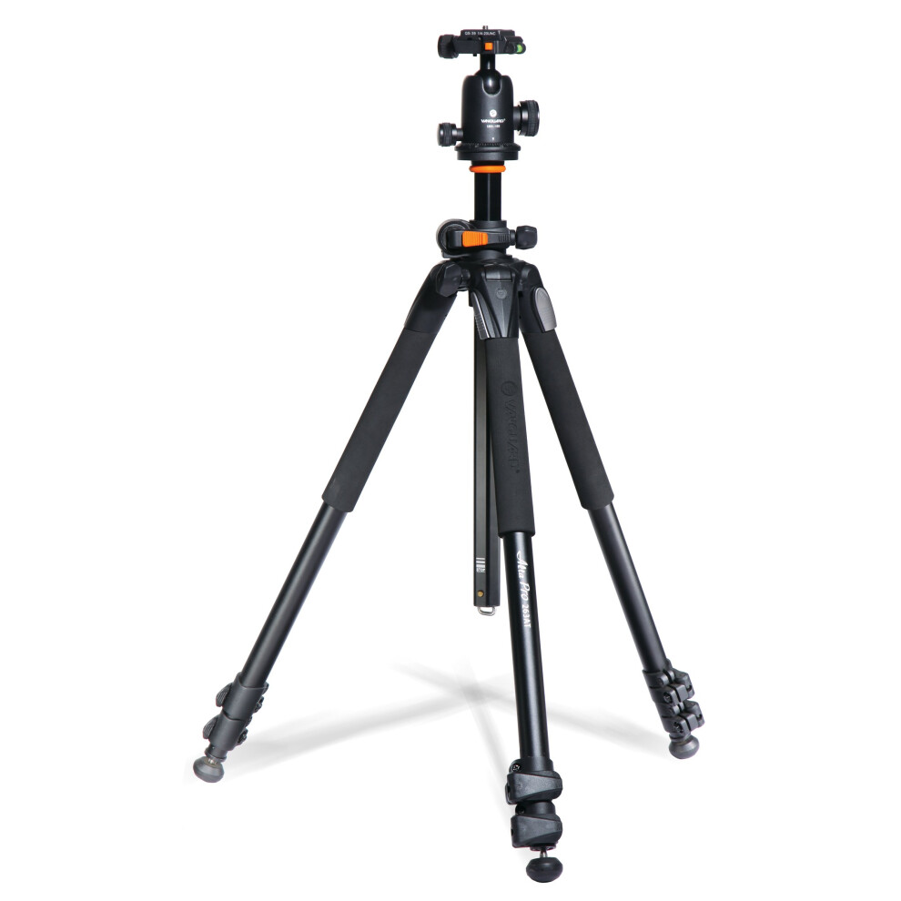 Vanguard Alta Pro 263AB 100 Aluminum Tripod with SBH-100 Ball Head for Sony  Nikon  Canon DSLR Cameras  Black