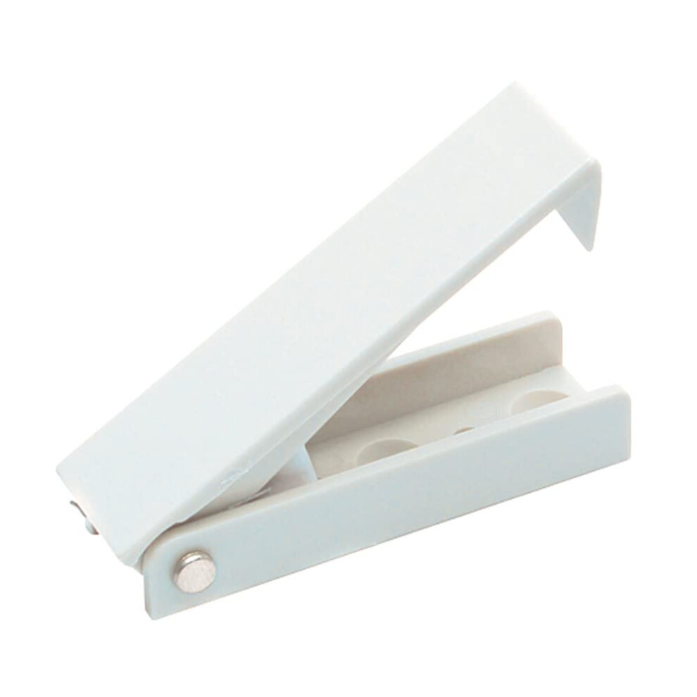 Rv Designer E212 Squared Baggage Door Catch 2 Per Pack Compartment Hardware White 601320982122
