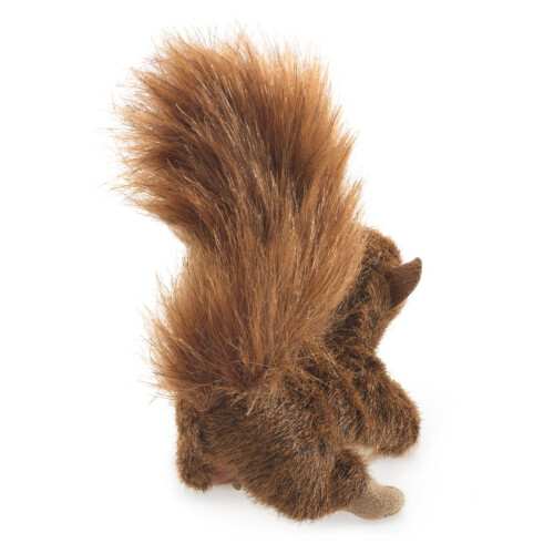 Folkmanis Mini Red Squirrel Finger Puppet Multi-colored  1 EA 1