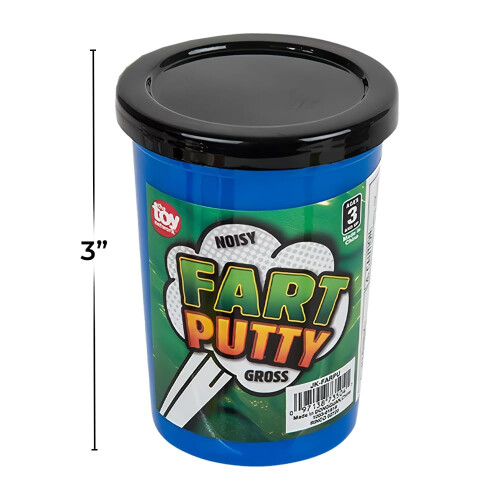 Rhode Island Novelty 3 Zoll Furz Knete Sortiment, 1 Dutzend 1