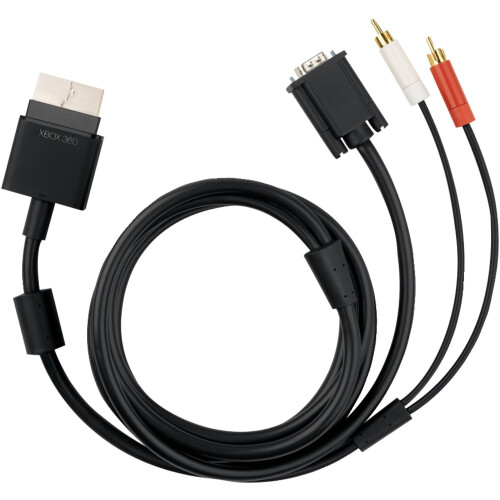 Microsoft Xbox 360 VGA HD AV Cable