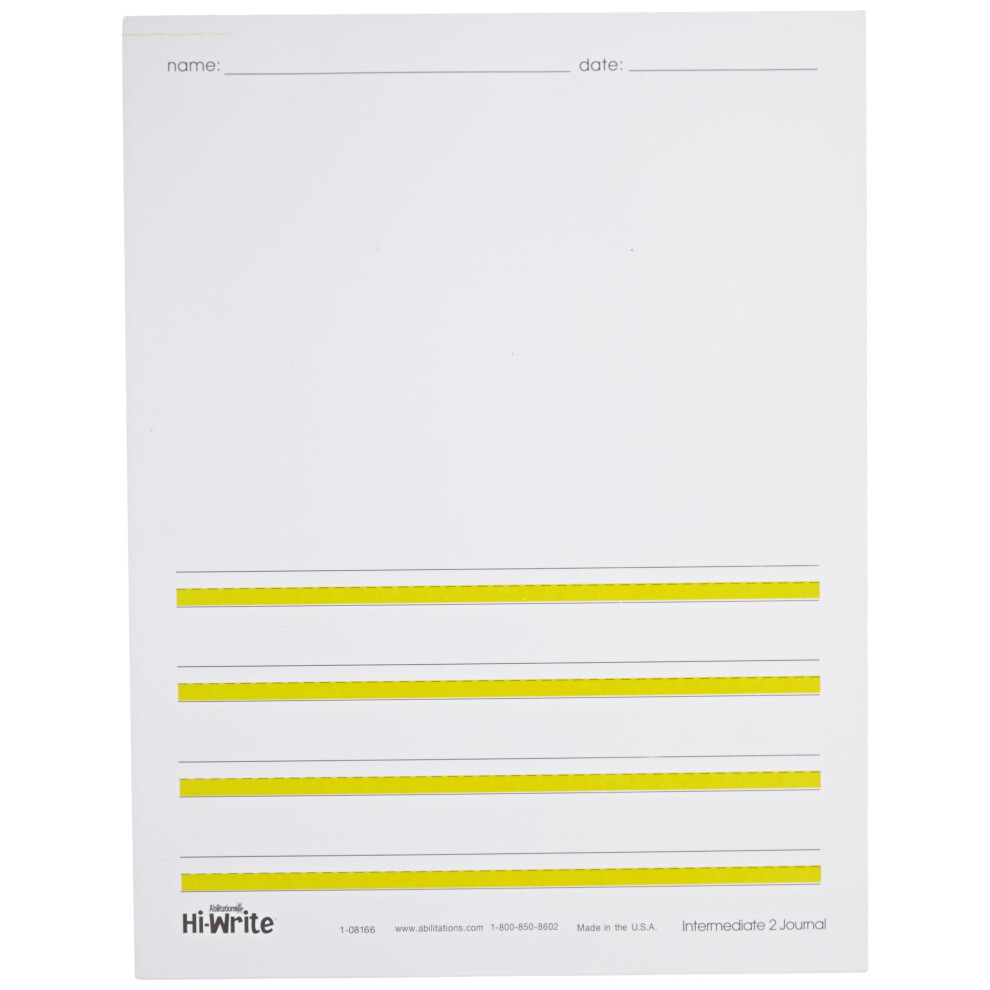 Abilitations 089668 Integrations Hi-Write Journal Paper - Intermediate 2 Paper - 100 Pack-image-OPC-PGFCS88-NEW
