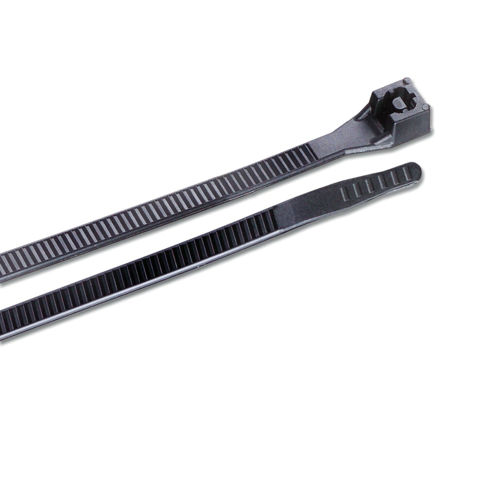 Gardner Bender 46-315Uvbm Doublelock Cable Tie 14 Inch. 75 Lbs. Tensile Strength Wire / Cord Management Industrial And Household Use Nylon Zip Tie 032076882464