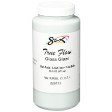Sax 229173 True Flow Gloss Glaze - 1 Pint - Natural Clear  16 Fl Oz (Pack of 1)