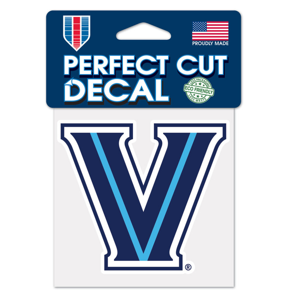 Villanova Wildcats Decal 4X4 Perfect Cut Color 032085415066