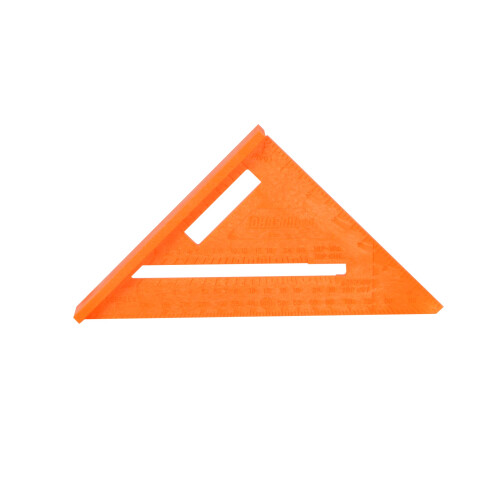 Johnson Level & Tool Ras-70B-Oran Structo-Cast Rafter Square 7 """" Orange 1 Square