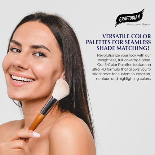 Graftobian HD Glamour Creme Foundation Palette Cool #1 2