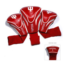 Team Golf NCAA Indiana Hoosiers Kryty na golfové hole (3 kusy) Čísla 1, 3 a X, Pasuje na větší driver, utility, rescue a fairway