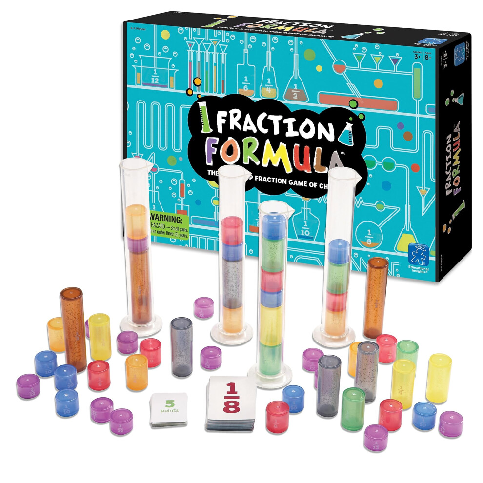 Photos - Educational Toy Educational Insights Fraction Formula Game EI-3412 