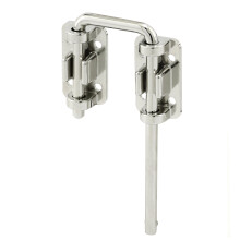 Prime-Line U 9847 Lock de boucle de porte coulissante Patio - Augmentez la securite de la maison Installer une securite supplementaire de sateuse