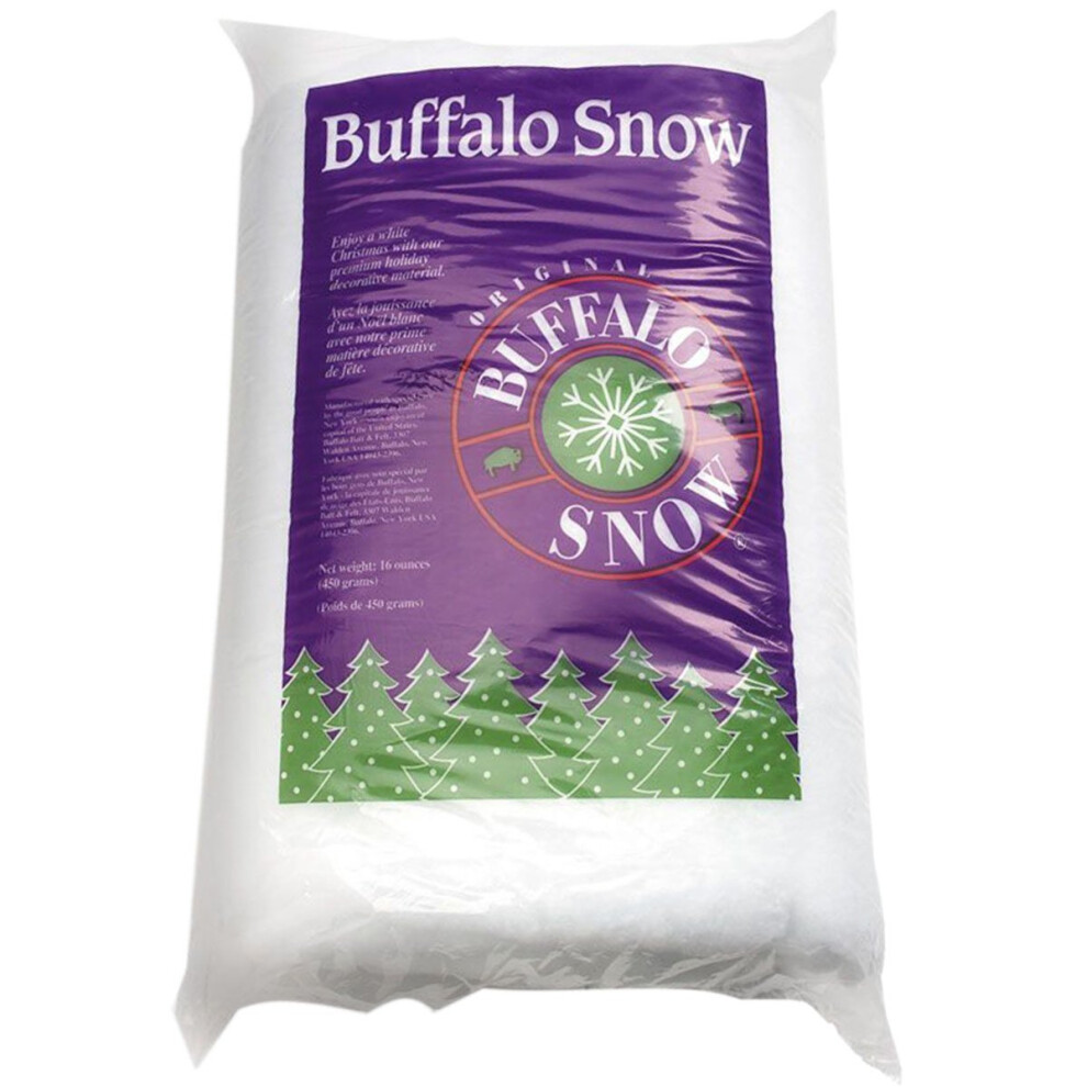 Buffalo Batt & Felt CB1339 Buffalo Schnee F R Weihnachtsdekoration, 473 Ml, Wei-image
