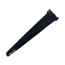 Monoprice-Kabelbinder mit Klettverschluss, 33 cm, 100 Stck/Packung  Schwarz