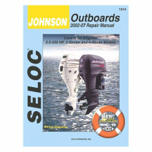 Sierra International Seloc Manual 18-01314 Johnson Outboards Repair 2002-2007 2.5-250 HP 2 Slag & 4 Slagsmodell