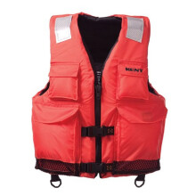 Kent Elite Dual Size Commercial Life Vest-Personer ver 90 pund (Orange Large/X-Large 40-52-tums brst) (150200-200-050-12)