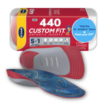 Dr. Scholls Custom Fit Orthotics 3/4 Longueur Inserts CF 440 Personnalis pour votre pied et arc immdiat Relief de douleur toute la journe