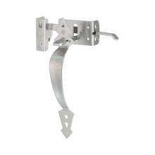KANSALLISET/SPECTRUMMERKIT HHI N348-508 ruostumattomasta terksest valmistettu koristeportin salpa