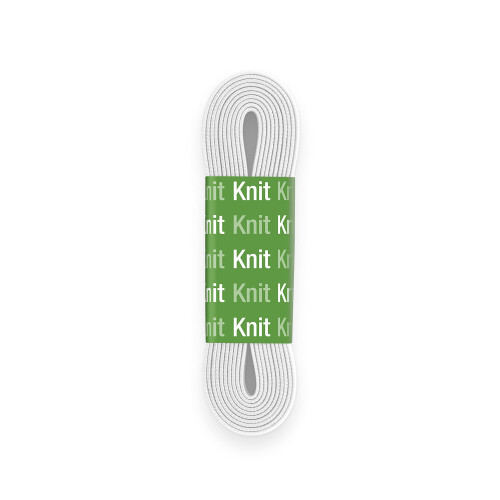 Strick-Nicht-Roll-Gummiband 3/8""""X2yd-Wei 2