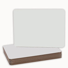 Dry Erase Lap Board Whiteboard 1' H x 1' W