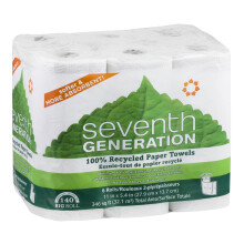 SEVENTH GENERATION PAPIERDOEKJES 6RL STUKS 1 STUK