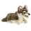 Folkmanis Gray Wolf Hand Puppet Gray/Black/White  1 EA 1