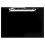 24x18 Black Acrylic Clipboard with Jumbo Hinge Clip 1