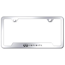 Zlat rm na poznvac znacku z nerezov oceli Au-TOMOTIVE pro Infiniti (Chrome)