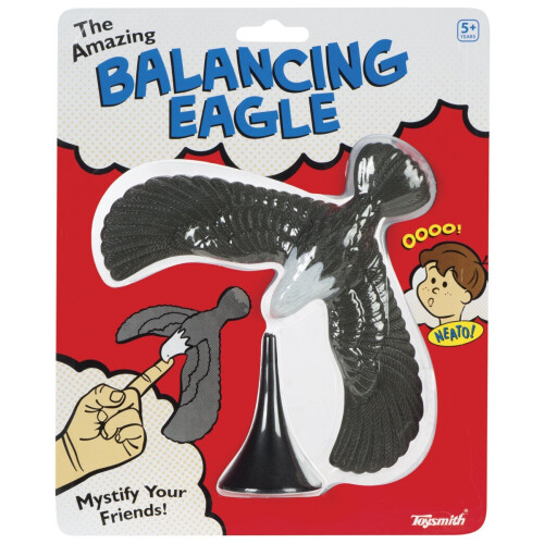 Toysmith Magic Party Trick Balancing Eagle Bird Toy (7 polegadas) para meninos e meninas com mais de 5 anos 1