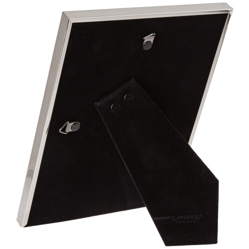 Lawrence Frames Silver Plated Metal Picture Frame  Brushed Silver Inner Panel  5x7 2
