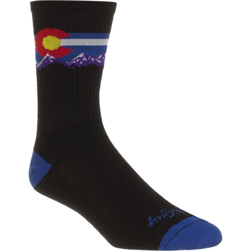 SockGuy Colorado Mountain 6In Wool Socks Ένα Χρώμα, L/Xl