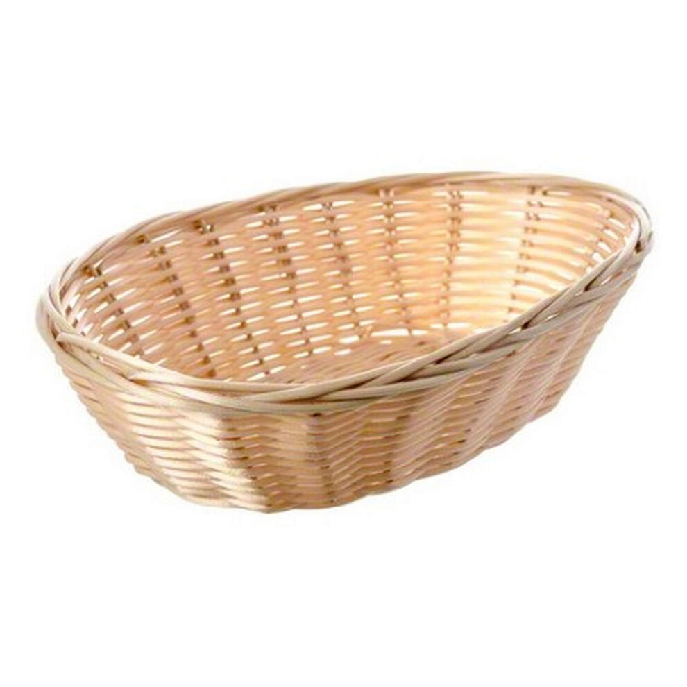 Tablecraft 9-Calowy Owalny, Naturalny, Recznie Robiony Kosz [Zestaw 12 Sztuk]-image