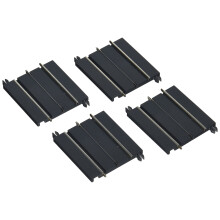 Williams av Bachmann E-Z Street 2,5"" rakt till rakt spr 4 per kort - O-skala