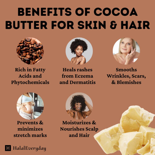 SAAQIN Desodorierte Bio-Kakaobutter, milder Kakaoduft  1 Pfund 1