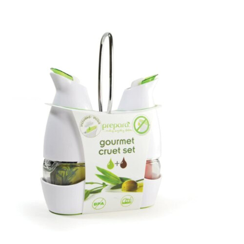 Conjunto de Cruet Prepara, Cromado