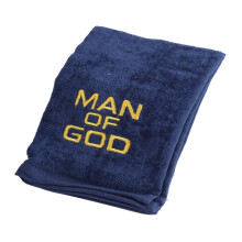 Swanson Christian Products serviette a main Man de Dieu serviette avec une broderie en or Appreciation des cadeaux Pathers Prothes Presidente ser