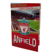 Liverpool F.C. Happy Birthday Card Liverpool FC Liverpool Football Club Birthday Card Happy Birthday Liverpool Card Multi One Size b01bcplv
