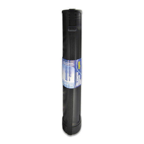 Helix - Tubo de documento grande em expanso - Resistente  gua e  luz - 3 pol. de dimetro - 24-40 polegadas de comprimento extensvel