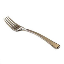 Tenedores de mesa plateados EMI Yoshi EMI-GWDF Glimmerware - Paquete de 600