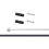 Shimano Σετ καλωδίων και θηκών φρένων Shimano Stainless MTB (Μαύρο) 2
