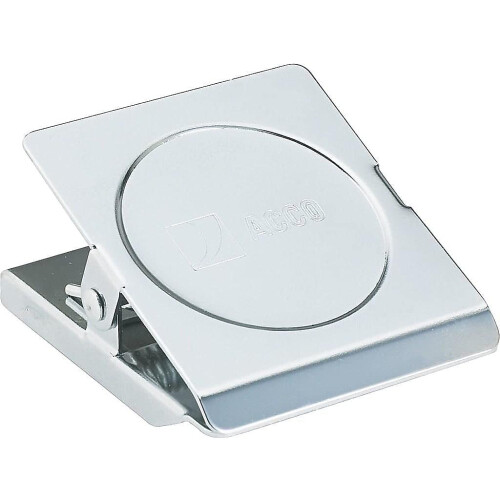 ACCO Small Magnetic Clip Silver 2