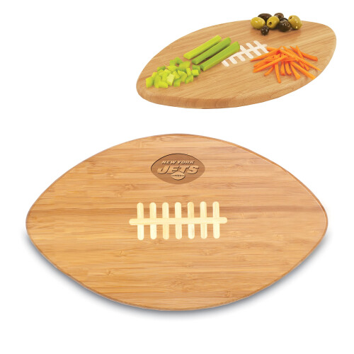 TABULEIRO DE CORTAR TOUCHDOWN New York Jets em Bambu 1