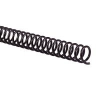GBC Bindingspiraal / Coils, 11mm, 80 Vellen, 4:1 Pitch, Zwart, 100 Verpakking (9665030G)