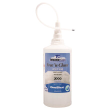 Rubbermaid Commercial Products OneShot Dye & Fragrance Free Foam Hand Soap Refill 1600mL Green Seal Certified Compatible with RCP's Touchless