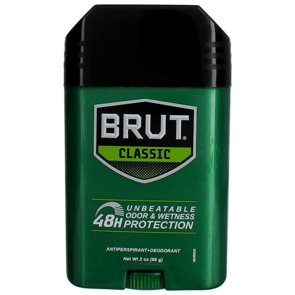 BRUT Anti-Perspirant Deodorant Stick Classic Scent 2 oz