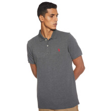 Polo classique homme US Polo Assn. Gris fonc    chin    S