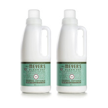 Assouplissant liquide Mrs. Meyer's Clean Day, parfum basilic, 940 ml (lot de 2)