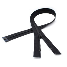 Cremallera para chaqueta YKK 5CL Coil de 26 pulgadas, color negro
