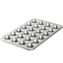 Nordic Ware Aluminiu Natural Comercial Petite Muffin Pan 24 Cupa