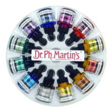 Dr. Ph. Martin irizl kalligrfiai tinta 1 Fl Oz (12 db-os csomag) 2 sznu kszlet